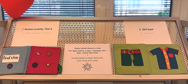 Izložene taktilne slikovnice