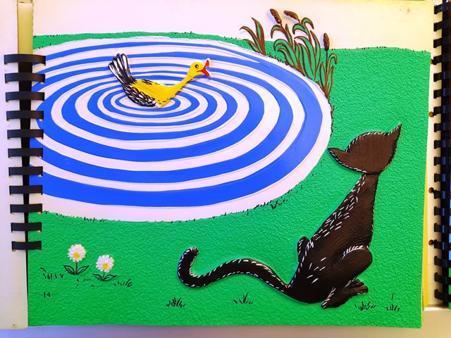 Taktilna slikovnica "Peter und der Wolf"