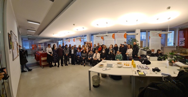 Djelatnici HKZASL, Gradske knjižnice Rijeka i međunarodni gosti